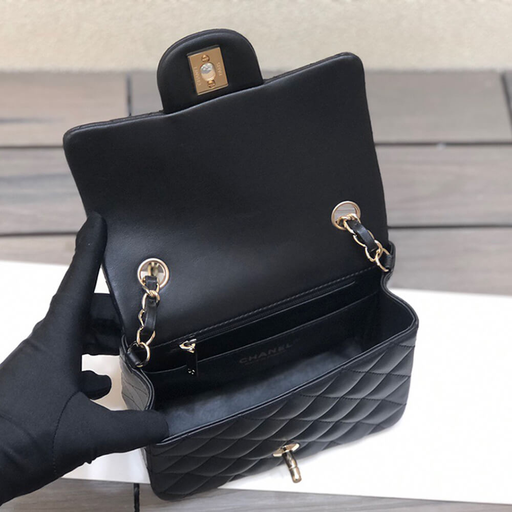 Ch*el mini flap bag