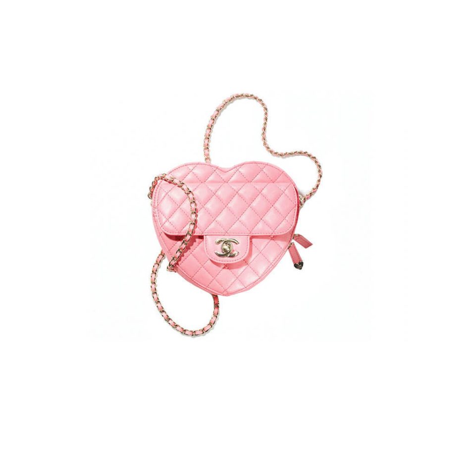 Ch*el 22s heart bag